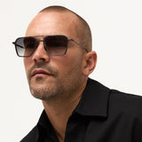 Cassius - Shiny Dark Gunmetal / Dark Grey