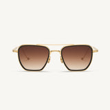 Cassius - Shiny Yellow Gold / Black