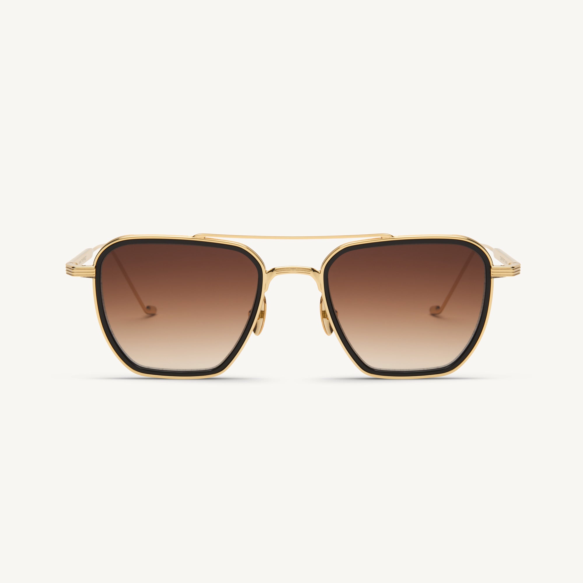 Cassius - Shiny Yellow Gold / Black