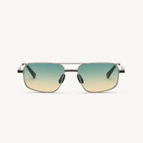 Goldie - Dark Gunmetal / Black - 39 Light Green Yellow Gradient