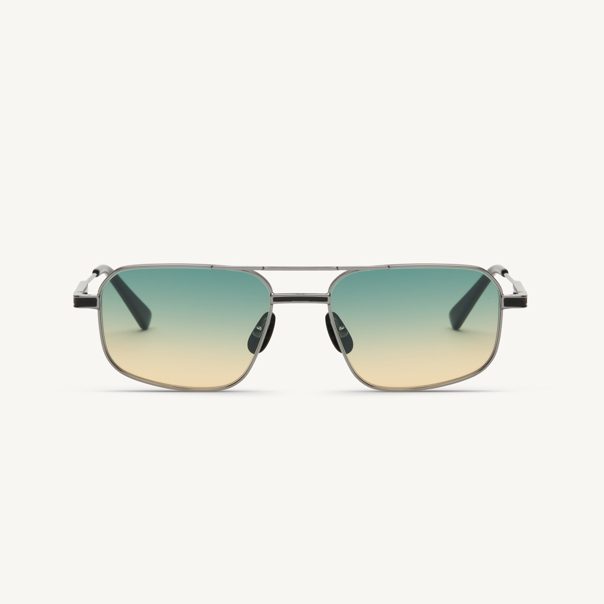 Goldie - Dark Gunmetal / Black - 39 Light Green Yellow Gradient