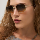 Goldie - Shiny Light Gold / Ivory