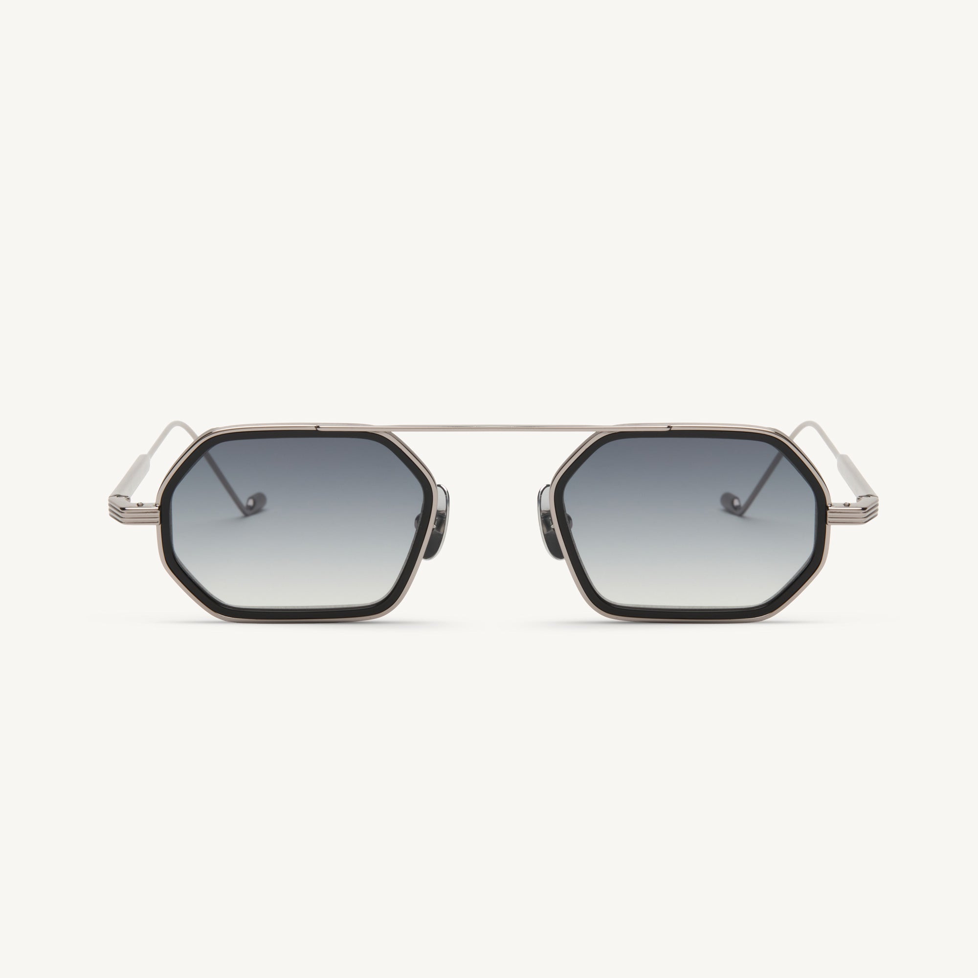 Grant - Shiny Silver / Black
