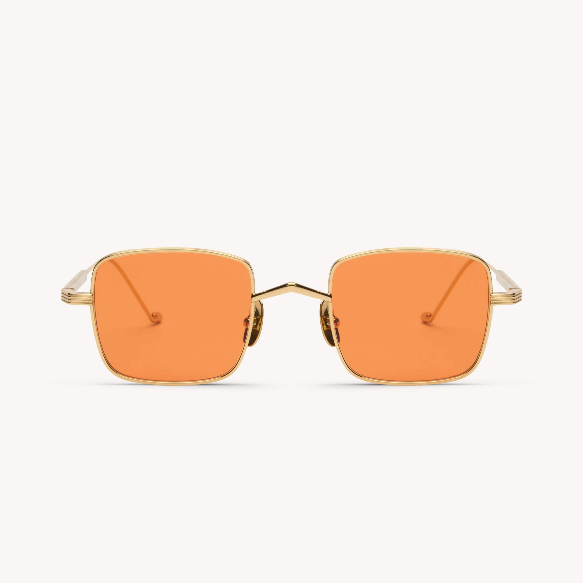 Hippie Crack-2 - Shiny Yellow Gold - 34 Dark Orange