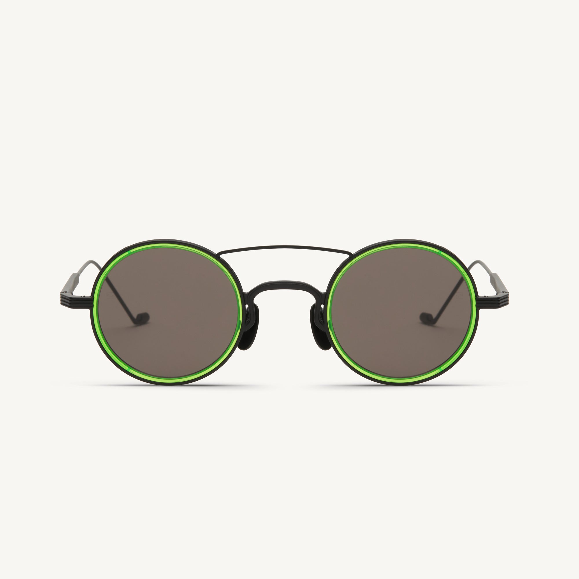Lucas-2 - Matte Black / Lime