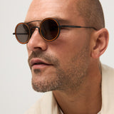 Lucas-2 - Matte Black / Orange