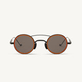 Lucas-2 - Matte Black / Orange