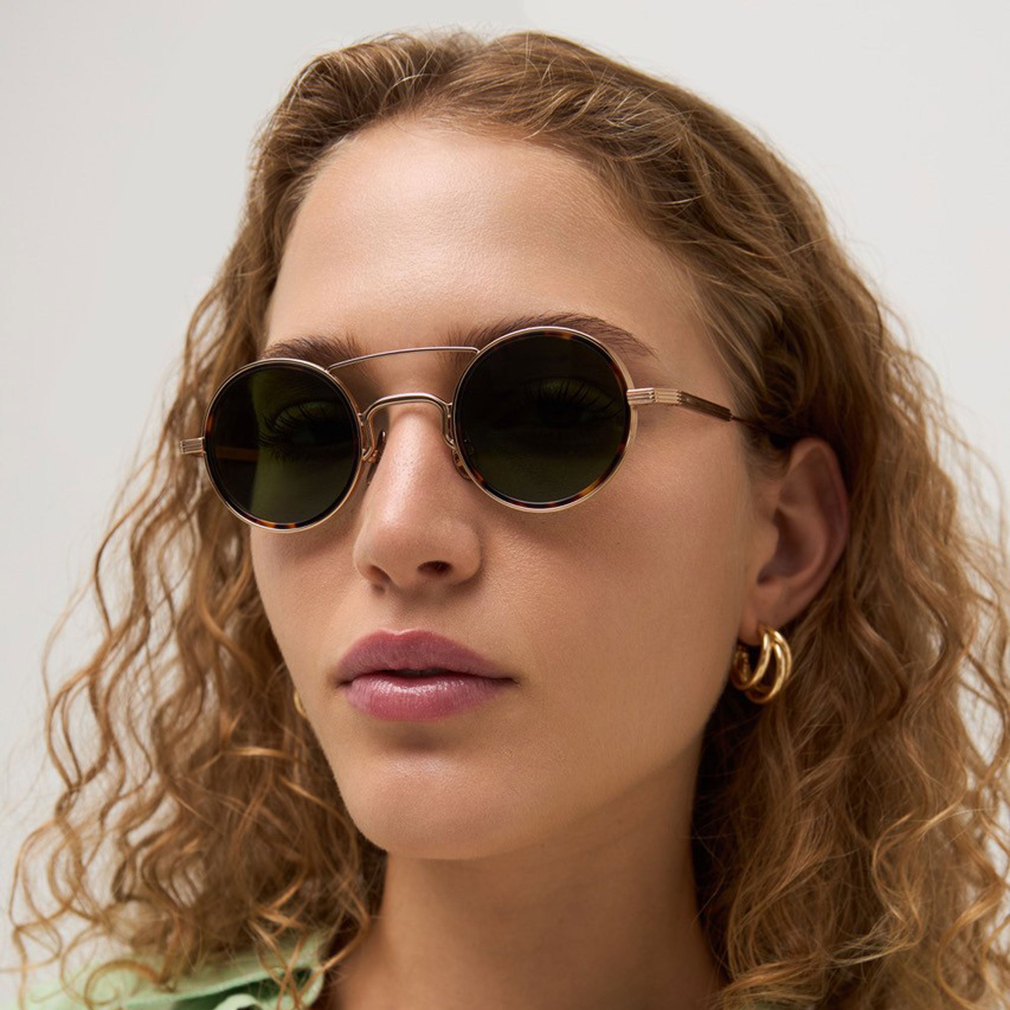 Lucas-2 - Shiny Rose Gold / Tortoise