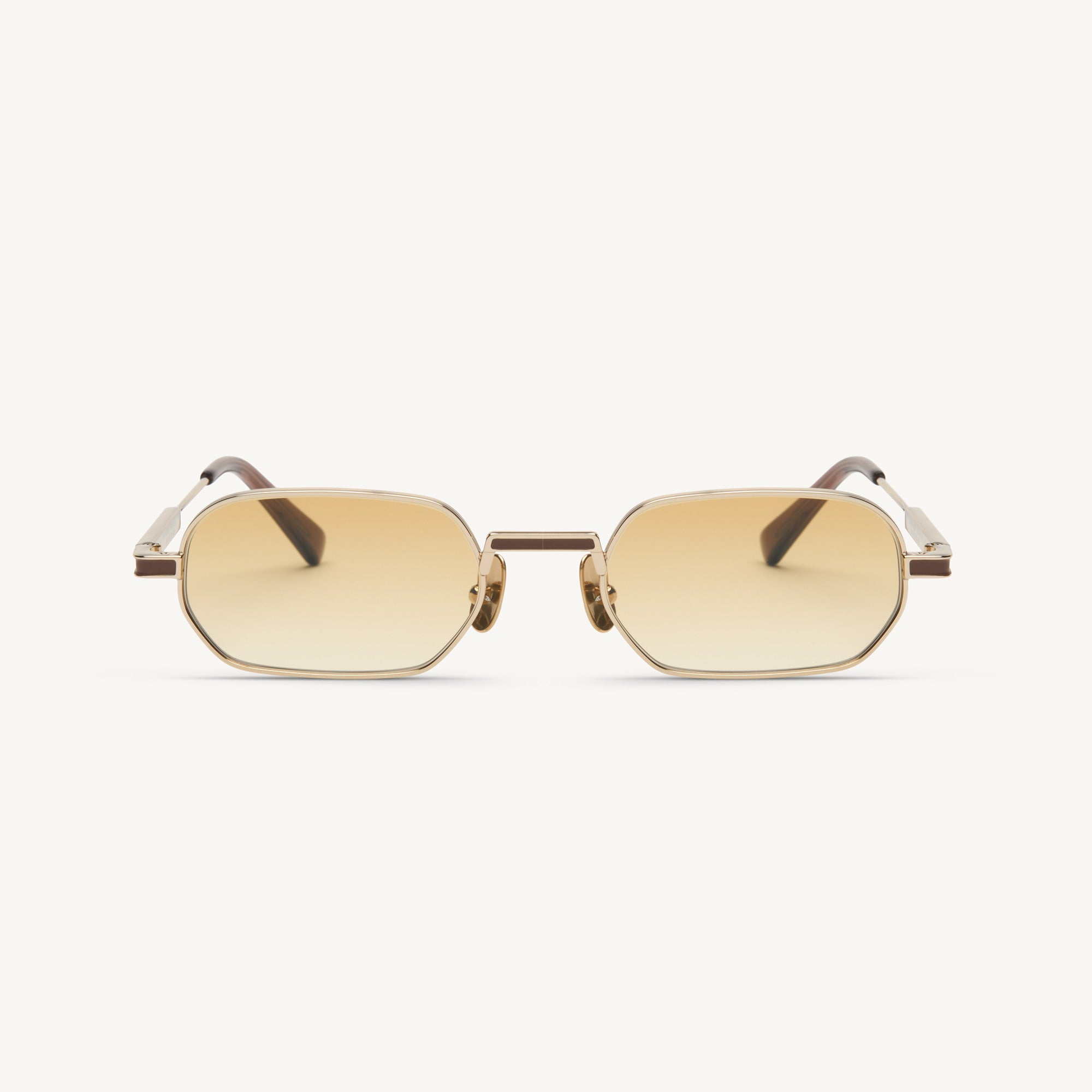 Lucca - Shiny Light Gold / Brown