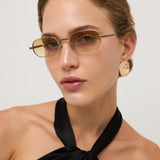 Lucca - Shiny Light Gold / Brown