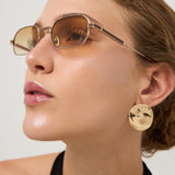 Lucca - Shiny Light Gold / Brown