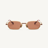 Lucca - Shiny Yellow Gold / Bordeaux