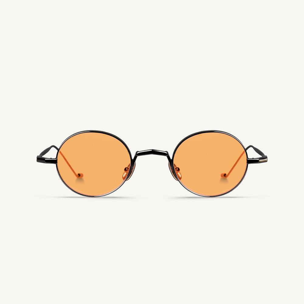 Luke - Black / Dark Gunmetal - 50 Light Orange