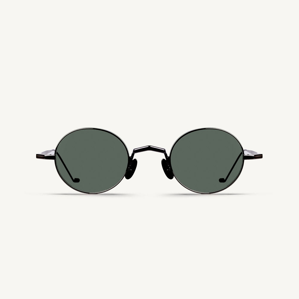 Luke - Black / Dark Gunmetal - 51 Light Green Gradient