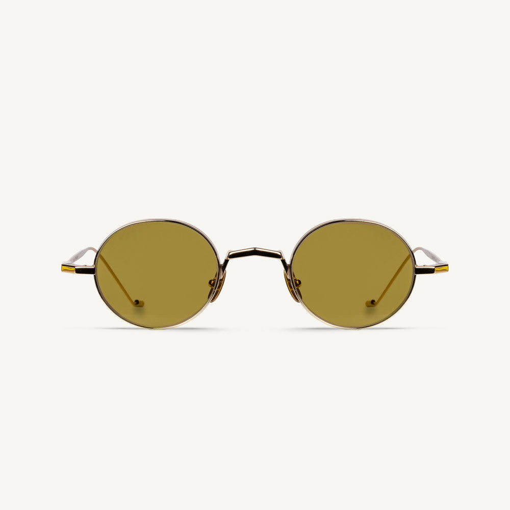 Luke - Shiny Yellow Gold - 47 Khaki