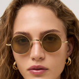 Luke - Shiny Yellow Gold - 47 Khaki