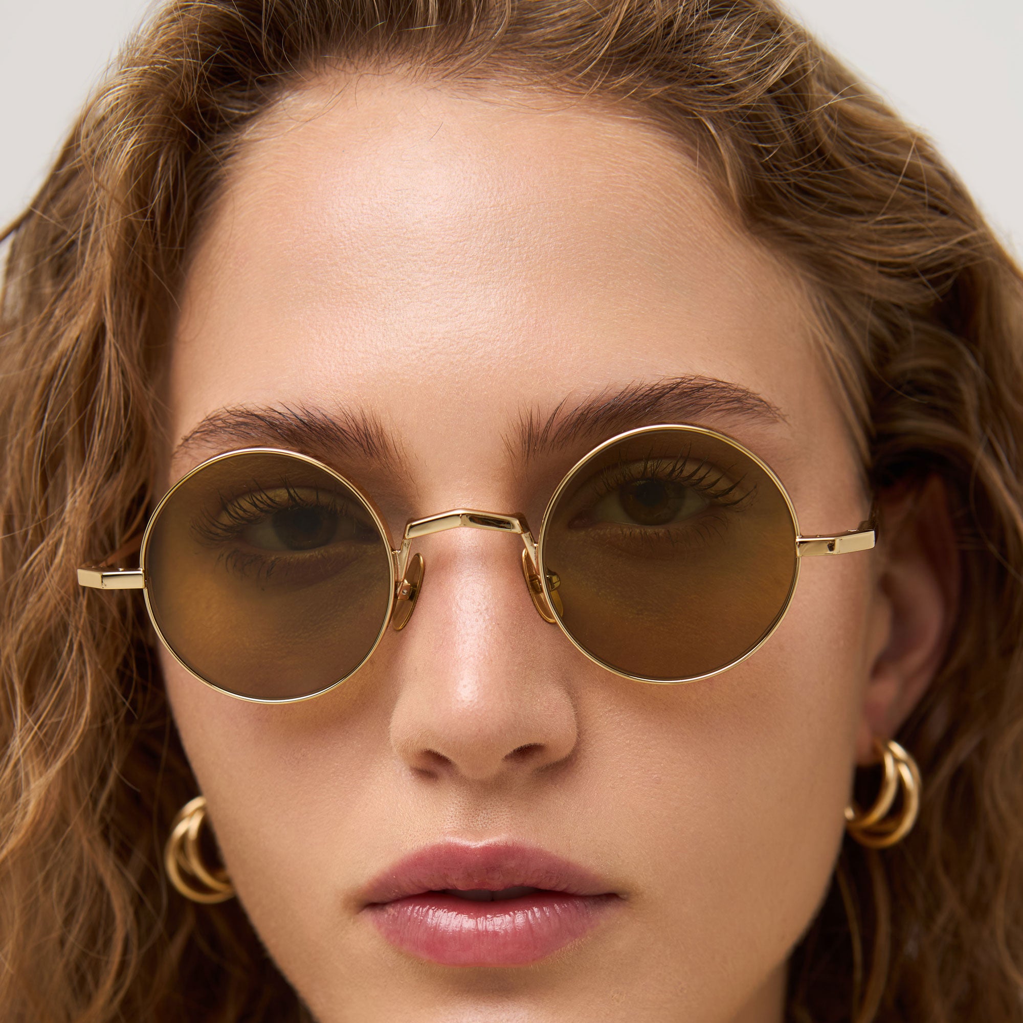 Luke - Shiny Yellow Gold - 47 Khaki