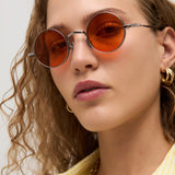 Luke - Silver - 34 Dark Orange