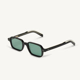 Zoe - Black - 51 Light Green Gradient