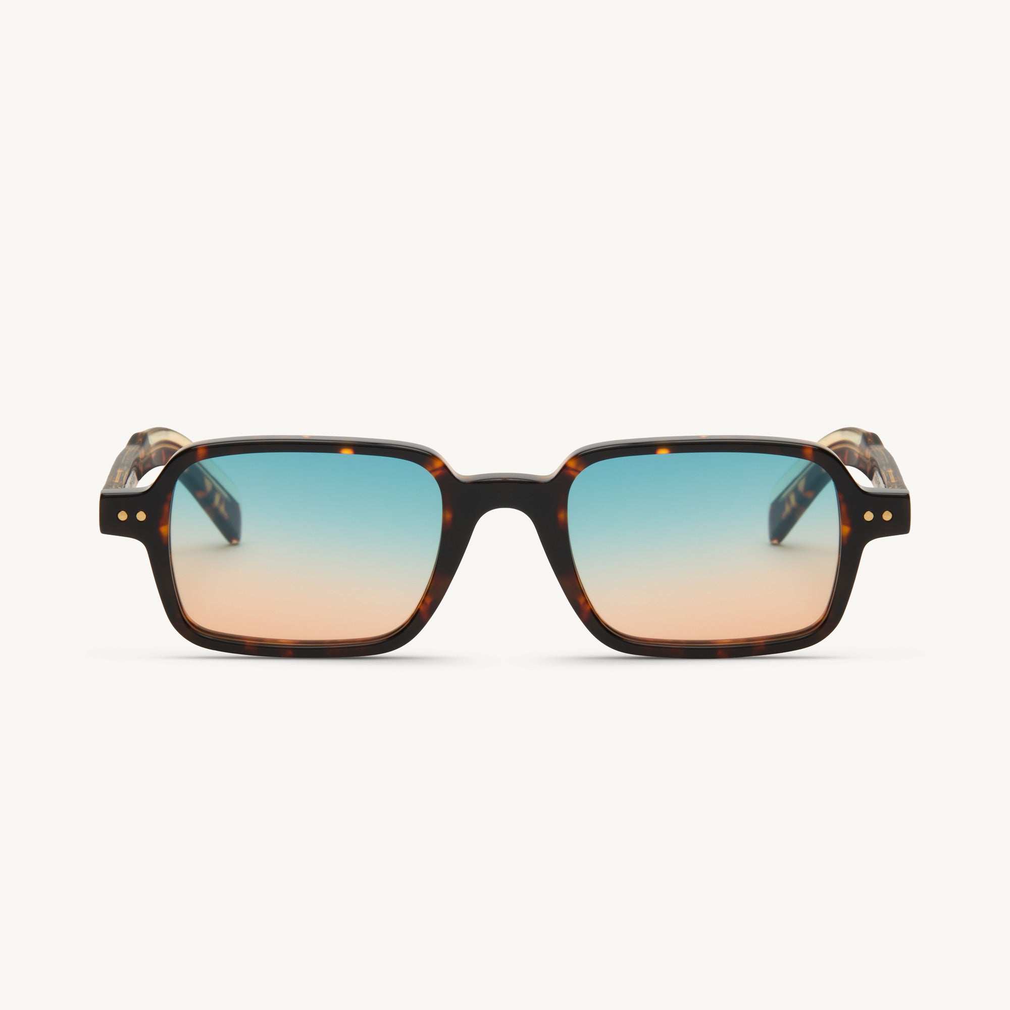 Zoe - Tortoise - 28 Dark Blue Orange Degrade